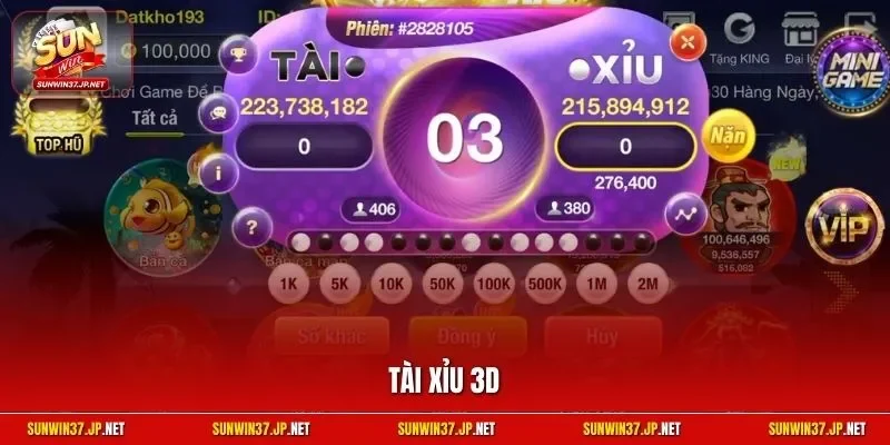 Tài xỉu 3D